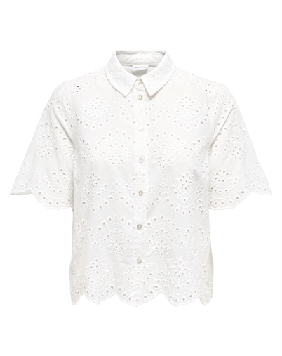 Only - ONLValais Kurzarmhemd - Cloud Dancer